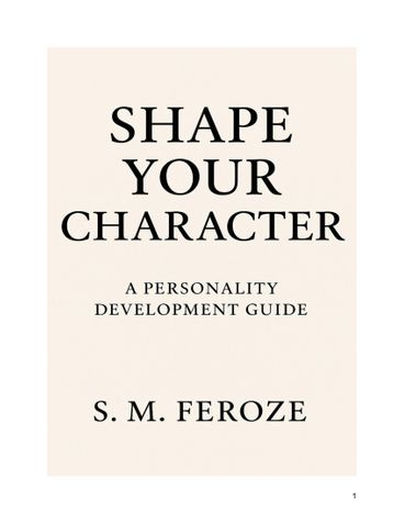 Shape your character