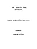 AIEEE Question Bank