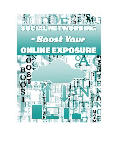 Social Networking Boost Your Online Exposure