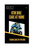 KTM Bike Care at Home