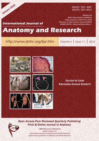 International Journal of Anatomy and Research (4.1.1) B&W