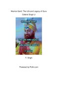 Warrior-Saint: The Life and Legacy of Guru Gobind Singh Ji