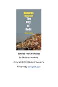 Banaras-The City of Gods