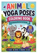 Animal Yoga Poses Coloring Book