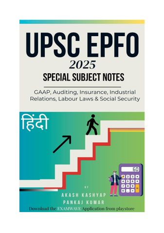 UPSC EPFO/APFC 2025 Hindi