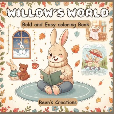 Willow's World: Bold and Easy Coloring Book