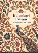 Kalamkari Patterns Coloring Book for Adults