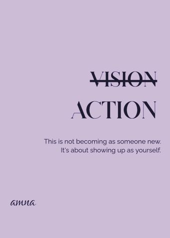 ACTION - From intention to execution.