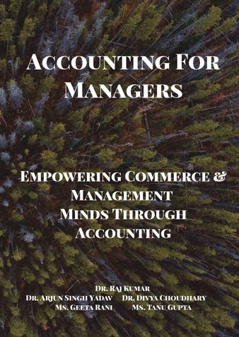 Accounting For Managers