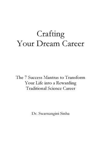 Crafting  Your Dream Career