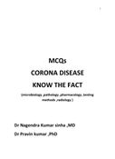 MCQs CORONA DISEASE