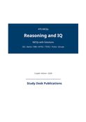 Reasoning & IQ MCQ (English)