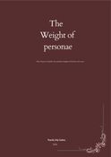 The weight of personae