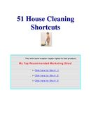 51 house cleaning shortcuts