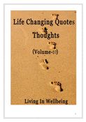 Life Changing Quotes & Thoughts (Volume 37)