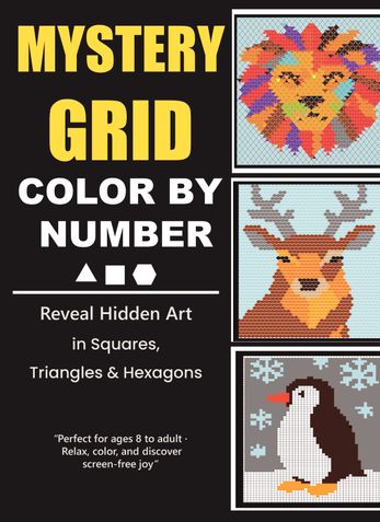 Mystery Grid Color by Number