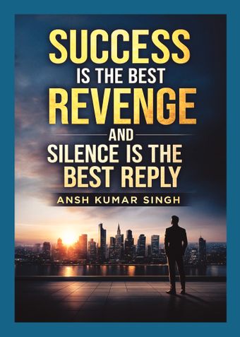 Success is the best revenge but Silence is the best reply