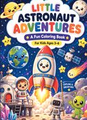 Cosmic Vehicles: Kids Coloring Book