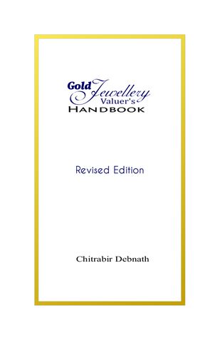 Gold Jewellery Valuer's Handbook