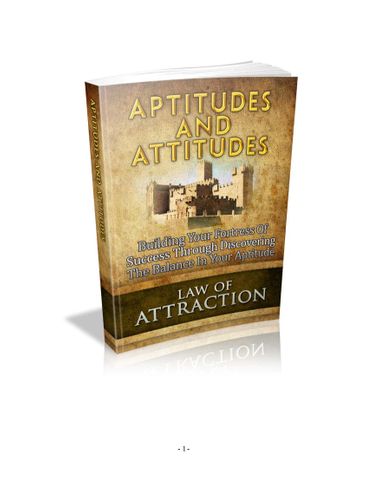 Aptitudes and Attitudes