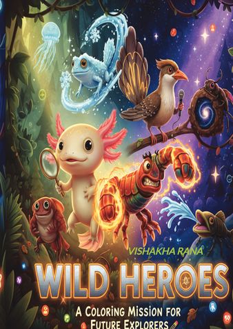 WILD HEROES: A Coloring Mission for Future Explorers
