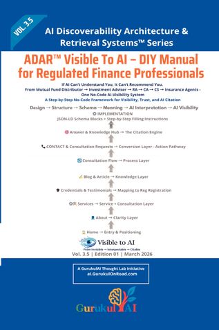 ADAR Visible To AI – DIY Manual for Regulated Finance Professionals