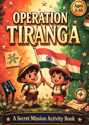 Operation Tiranga Children Activity Book