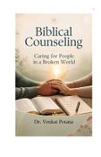 Biblical Counseling: Caring for People in a Broken World