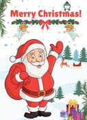 Christmas Coloring Book for Toddlers and Kids