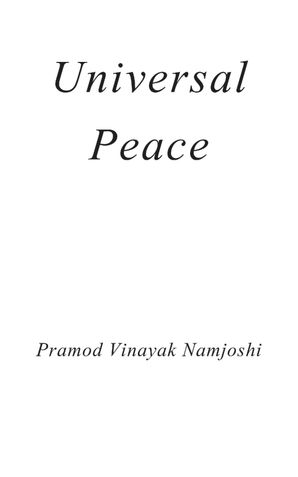 Universal Peace
