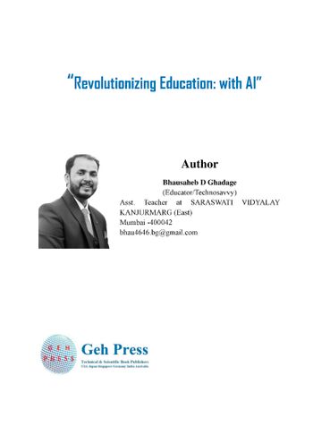 Revolutionizing Education: with AI