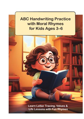 ABC Handwriting Practice with Moral Rhymes for Kids Ages 3–6