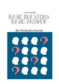 Basic Questions Basic Answers
