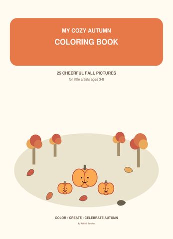 My Cozy Autumn Coloring Book