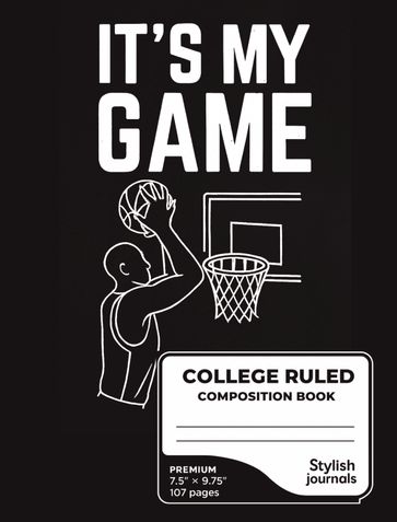 Composition Notebook: Wide Ruled Lined Pages