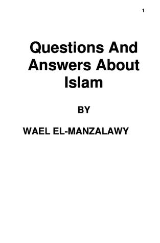 Questions And Answers About Islam