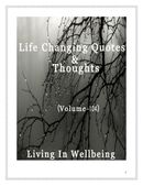Life Changing Quotes & Thoughts (Volume 104)
