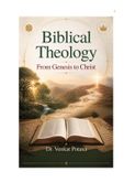 Biblical Theology: From Genesis to Christ