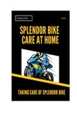 How to Care Splendor Bike at Home