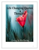 Life Changing Quotes & Thoughts (Volume 8)