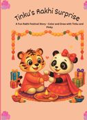 Tinku's Rakhi Surprise: A Fun Rakhi Festival Story - Trace, Color and Draw with Tinku and Pinky