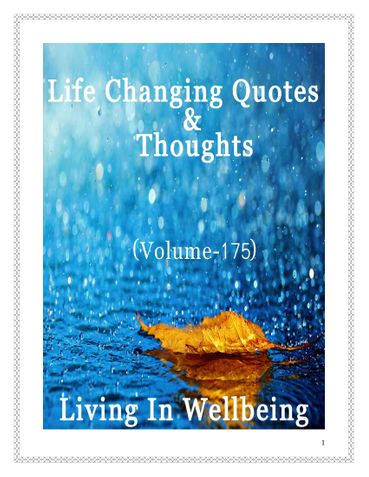 Life Changing Quotes & Thoughts (Volume 175) | Pothi.com