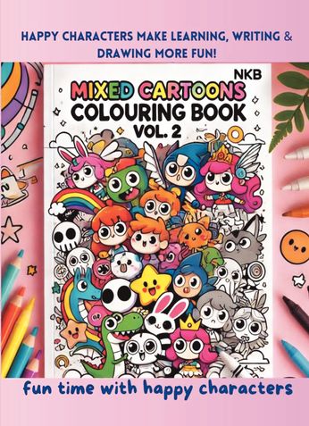NKB Kids Colouring Book Vol. 2