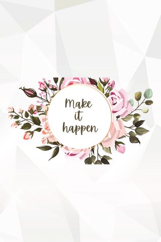 AR Gallery- "Make it happen" Affirmation Journal