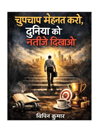 चुपचाप मेहनत करो, दुनिया को नतीजे दिखाओ
