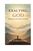 Exalting God: Meditations of Worship and Wonder