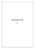 The Ecstacy of Love