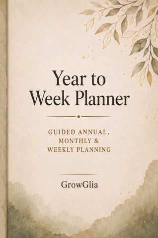 Year to Week Planner