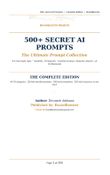 500+ Secret AI Prompt For Your Daily Task