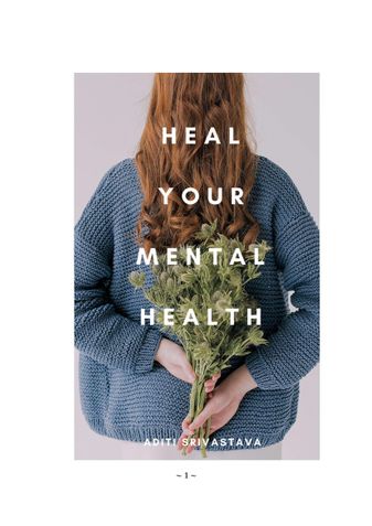 HEAL YOUR MENTAL HEALTH